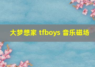 大梦想家 tfboys 音乐磁场